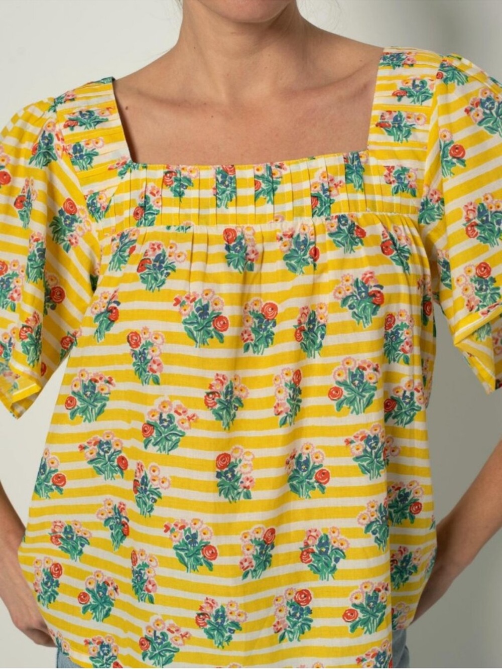 Ophelia and Indigo NWT XS Fifi Floral top.